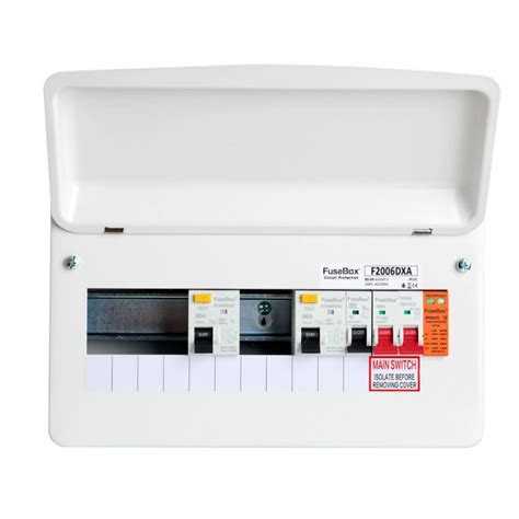 fuse box distribution board|fusebox consumer units with spd.